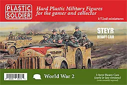 Plastic Soldier Company 62046 German Steyr Heavy Car 1:72 Model Kit