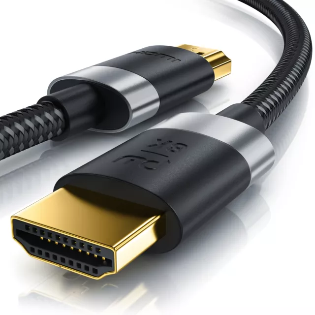 Primewire Premium HDMI Kabel 2.1 - 8k @ 120 Hz (mit DSC) 7680 x 4320 UHD II 1,5m