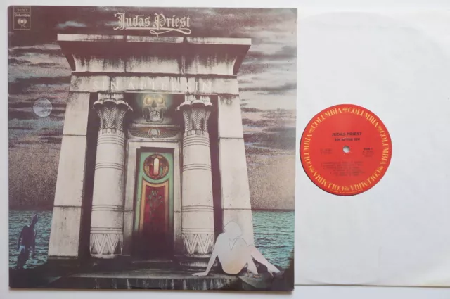 JUDAS PRIEST - "Sin after Sin" Vinyl LP ORG 1977 CBS Columbia Records