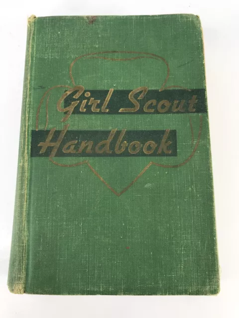 Vintage Girl Scout Handbook 1947 1st Impression Intermediate Program New Edition