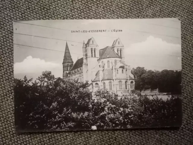 Cpa Saint Leu D Essent L Church