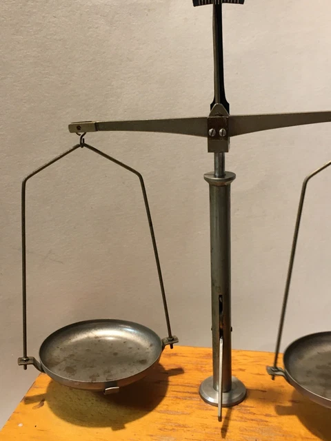 Original Waage Feinwaage Mit Gewichtssatz In Box 7