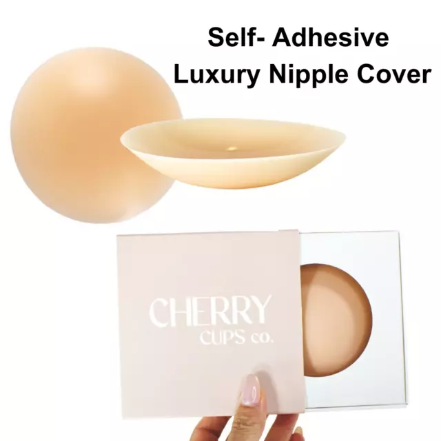 Adhesive Luxury Nipple Cover  10cm Painless Ultra Thin Reusable Seamless