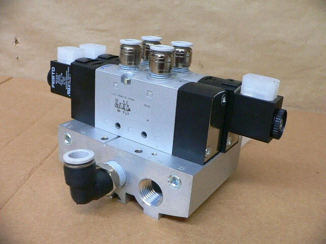 Festo Vuv5-L25-P53C-Md-N14-F8 Solenoid Valve Pneumatic Assembly
