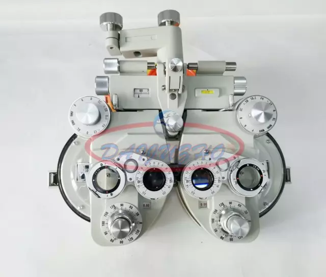 NEW Minus Manual Phoropter Vision Tester Optometry Refractor Creamy White Color