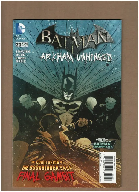 Batman Arkham Unhinged #20 DC 2014 Karen Traviss Video Game Series NM- 9.2