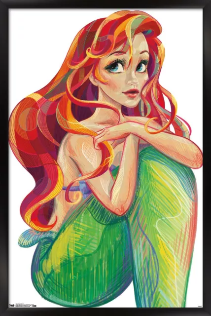 Disney The Little Mermaid - Ariel - Stylized 14x22 Poster