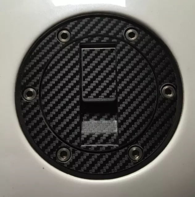 Aprilia Carbon Look Fuel Cap Cover Pad Sticker Fits Multiple Models