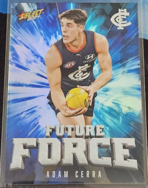 2024 AFL SELECT ADAM CERRA FUTURE FORCE Carlton BLUES FF11 6.