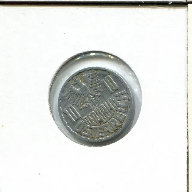 10 GROSCHEN 1962 AUSTRIA Coin #AV028C 2