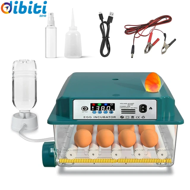 Incubatrice Uova REAL 24 Automatica - Professionale, Girauova Auto, Per 24 Uova Grandi O 96 Piccole - Foto 3