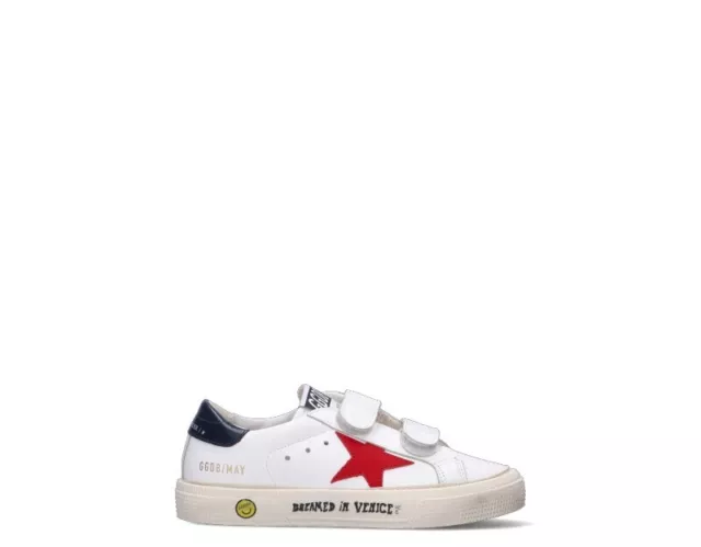 Scarpe GOLDEN GOOSE Bambini Sneakers Trendy  BIANCO Pelle naturale GYF00198F0042