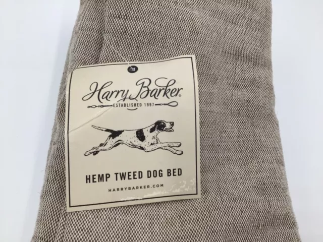 Harry Barker Hemp Tweed Dog Bed Cover Only Sz Small