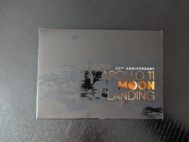 2019 AUSTRALIA: 50TH ANN. APOLLO 11 MOON LANDING w/ 2 DOMED SILVER ...
