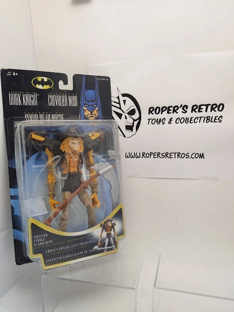 Vintage 1996 Kenner Batman Legends of the Dark Knight Twister Strike Scarecrow