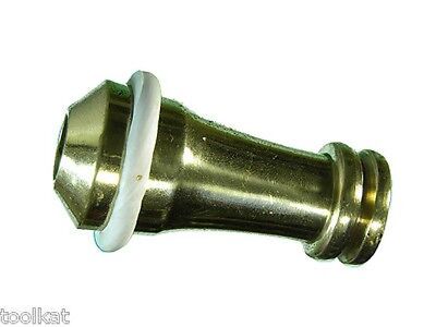 Pk 2 Polished Solid Brass Cord Weight Switch Utility Pull 50Mm Length