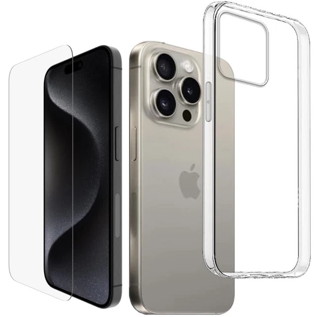 SOGUDE Coque Pour IPhone 17 6,3 Pouces Avec 2 Verre Trempé Et