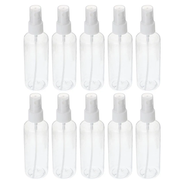 10 pz strumento da disegno mini bottiglia lozione con spruzzatore di plastica tipo push viaggio