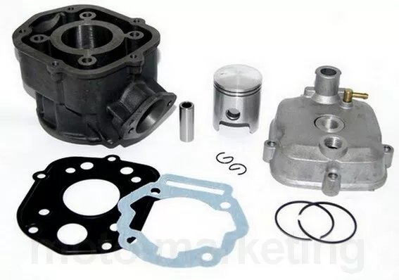 CABEZA KIT DE CAÑÓN CILINDRO BIG BORE 70cc para APRILIA RS 50 de 2006 H2O