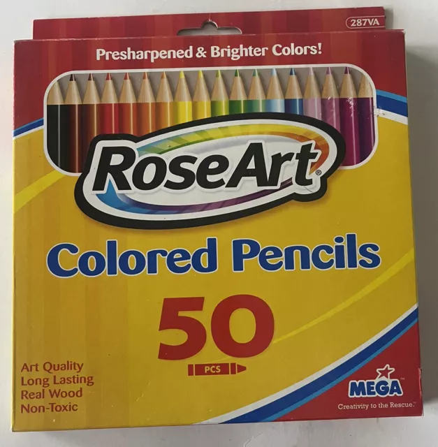 RoseArt Premium 24ct Colored Pencils – Art Supplies for Drawing