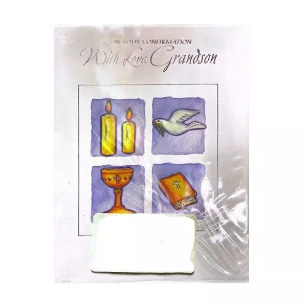 Simon Elvin - Carte de vœux WITH LOVE GRANDSON (SG34052)