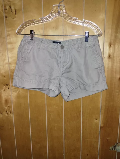 The North Face Tan Khaki Cotton Shorts Women’s Size 4 Outdoor Hiking Activewear