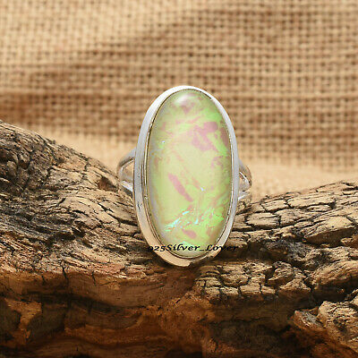 Australian Triplet Opal Ring 925 Sterling Silver Ring Gemstone Ring SA-279