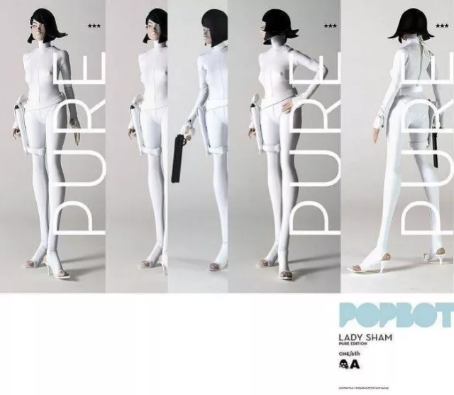 ThreeA 3A Ashley Wood 1/6 Lady Sham Pure Popbot 2012 - Brand New (No Shipper)