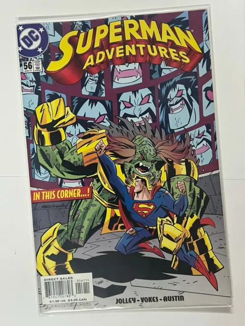 Superman Adventures #56 DC Comics 2001 Low Print Run |  Combined Shipping B&B