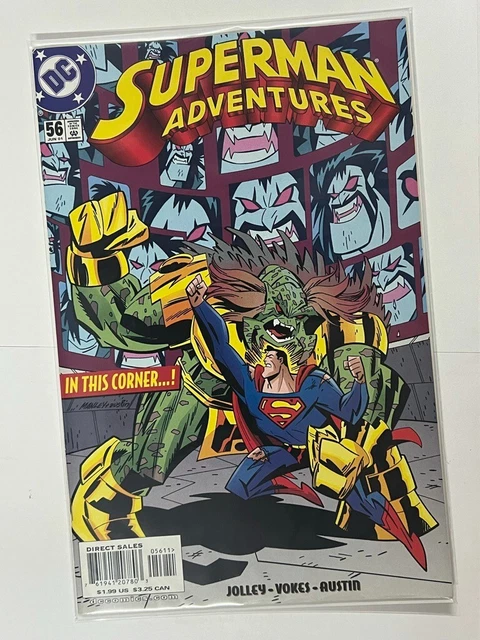 Superman Adventures #56 DC Comics 2001 Low Print Run |  Combined Shipping B&B