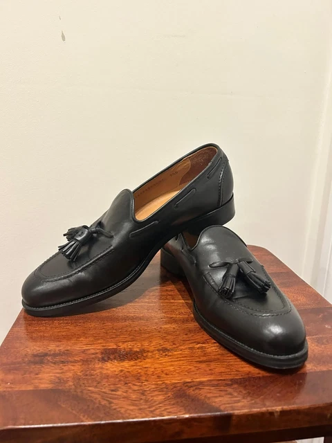 Ralph Lauren Purpble Label Luther Tassel Loafer 9.5 Black Polo RRL Rugby