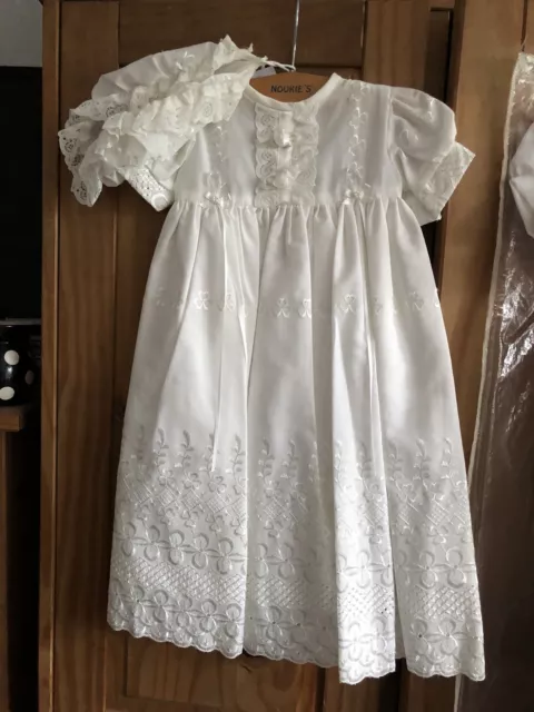 christening gown 3-6 months bnwt