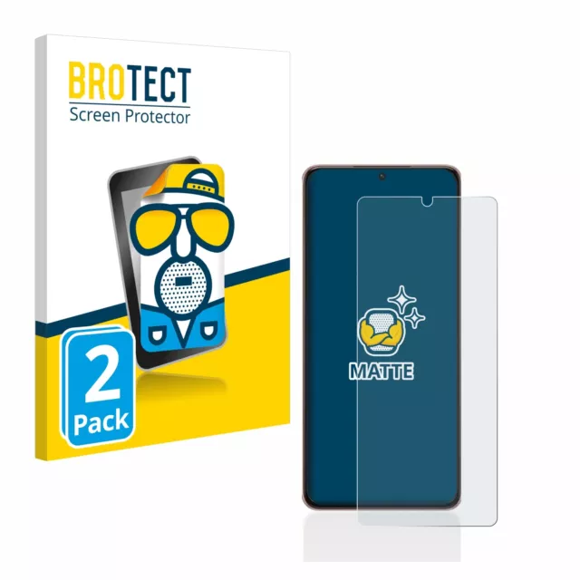 2x Antiriflesso Pellicola Protettiva Opaca per Samsung Galaxy S21 Ultra 5G