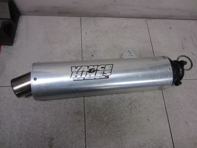 93-95 HONDA CBR900RR cbr 900 VANCE AND HINES EXHAUST PIPE MUFFLER SLIP ON CAN 93-95 HONDA CBR900RR cbr 900 VANCE AND HINES EXHAUST PIPE MUFFLER SLIP ON CAN