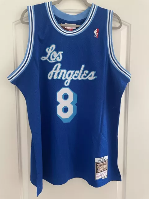Kobe Bryant #8 Los Angeles Lakers jersey blue  Mitchell & Ness Swingman  men's