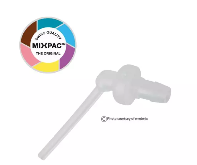Original Medmix Mixpac Root Canal Tips Pack of 50 (0.9 Natural) Free II Ship