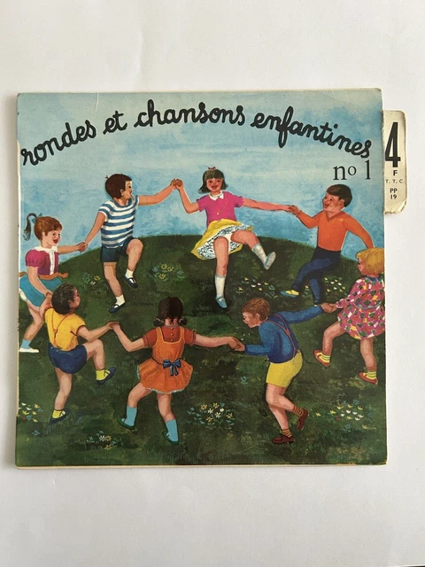 DISQUE RONDES ET chansons enfantines n°1 par les petits carillonneurs ...