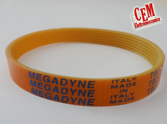 CINGHIA Per AFFETTATRICE TB2 360 MEGADYNE Di Ricambio 8 Nervature - Foto 8