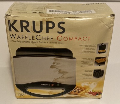 krups waffle chef