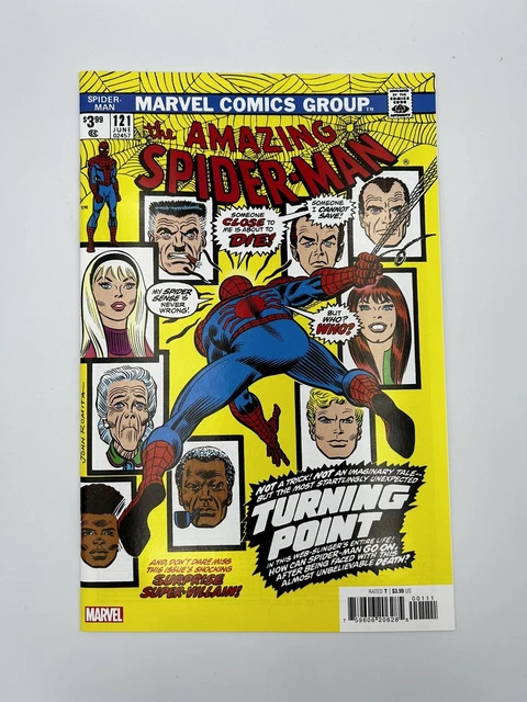 Amazing Spider-Man 121 Facsimile Reprint Edition 2023 Marvel Comics Nm