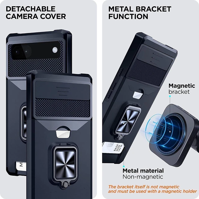 4in1 für Google Pixel 7 7 Pro Hülle Brieftasche Kartenhülle Ständer Backcover