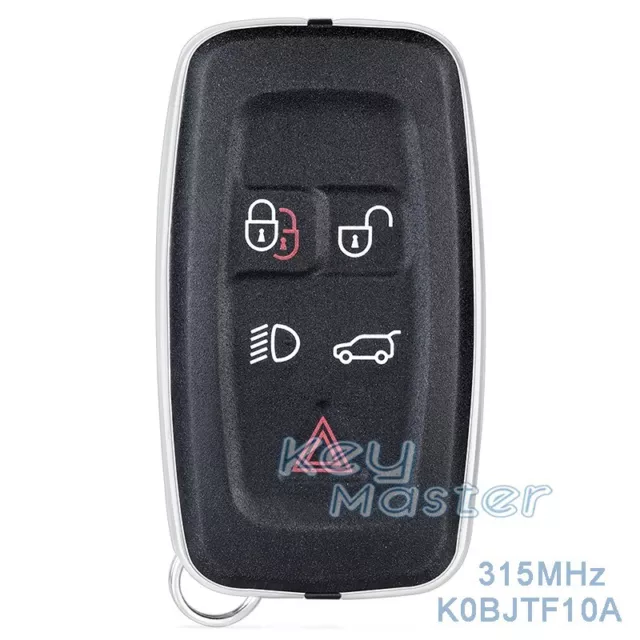 for Land Rover LR4 Range Rover Evoque Sport Keyless Remote Key Fob K0BJTF10A
