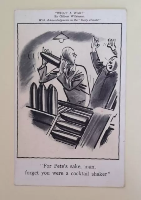 Ww2 Home Front Munition Worker Comic Card