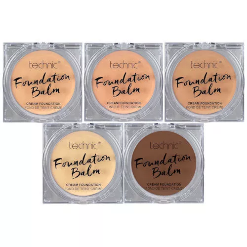 Technic Foundation Balm - Face Water Resistant Full Coverage Hydrating Makeup