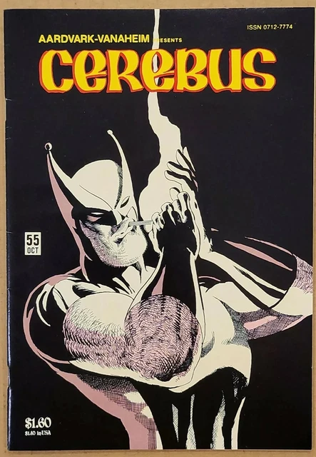 Cerebus #55 Wolveroach Aardvark-Vanaheim 1983 VF