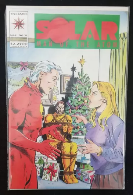 SOLAR, MAN OF THE ATOM Vol.1 # 31 March 1994 (Valiant Comics) 🍒
