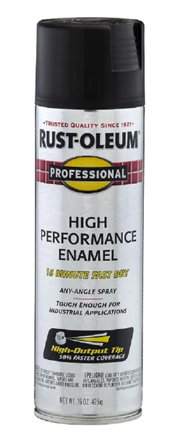 Rust-Oleum 7578838 444ml Prof. Alto Rendimiento Esmalte Spray Pintura, Plano