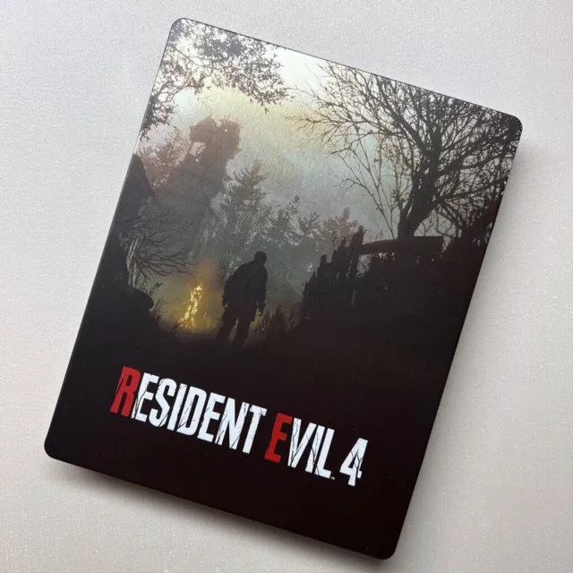 RESIDENT EVIL 4 Remake Steelbook G2 Collector's STEELCASE PS4 PS5 XBOX - no game