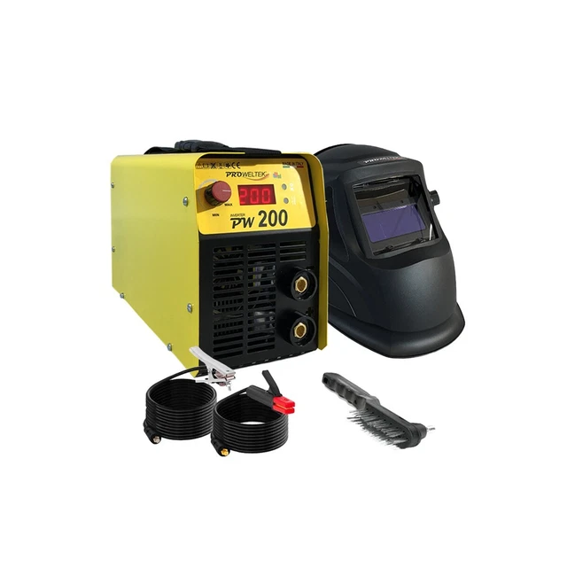 Posta per Saldatura A Arco PW200 Inverter Digitale Proweltek + Valigetta Lusso +