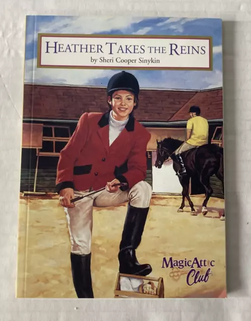 Magic Attic Club Doll Heather Takes The Reins Paperback Book Retired